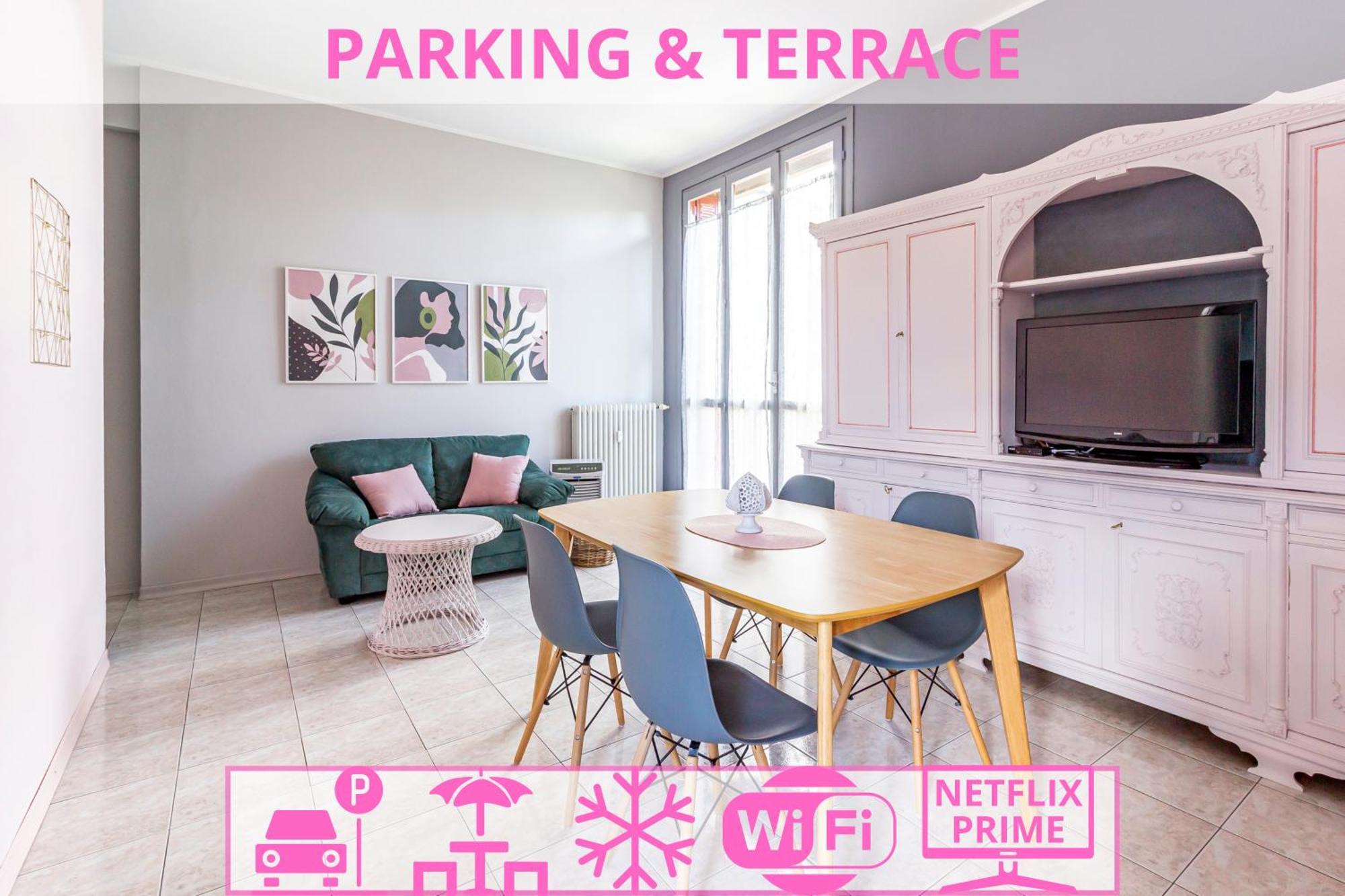 Апартаменты Parking & Terrace - Large 90 Mq - Self Check-In & Remote Access Комо Экстерьер фото